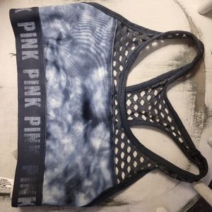 Pink Victoria secret sports bra